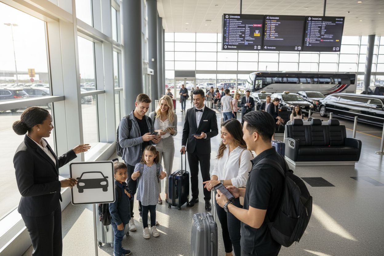 airport transfers, transportation choices, travel