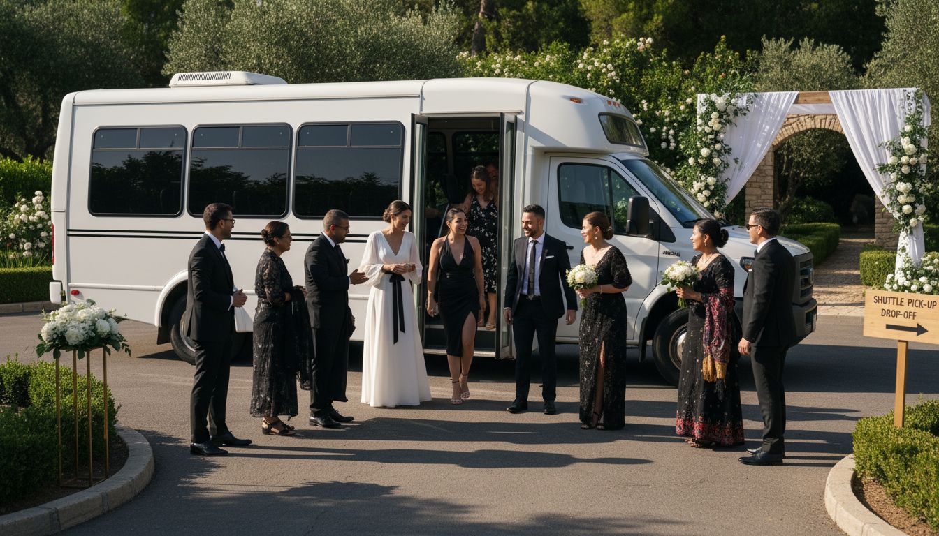 wedding shuttle guests » Ashe County Livery blog wedding shuttle guests