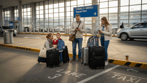 Scheduling Family Airport Transport for Stress-Free Trips