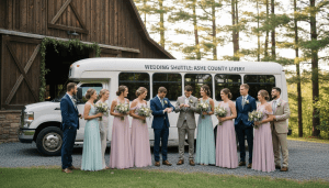 Wedding Shuttles: Stress-Free Guest Travel in NC