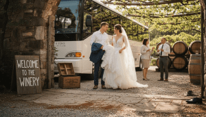 Winery Tour Transport for Weddings: Enhancing High Country Events
