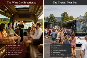 Private Wine Tour vs. Wine Hopper Bus: Which Is Right for Your Group?