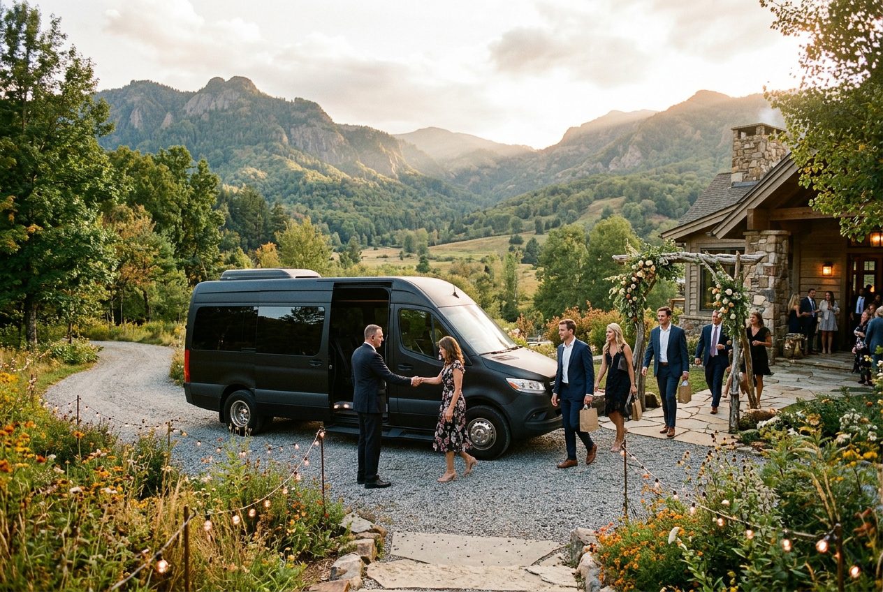 7 Chauffeur Service Advantages for High Country Weddings - Ashe County Livery