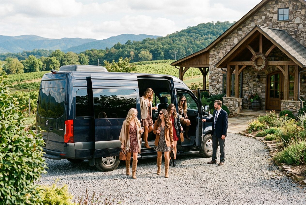 Best Wineries for Bachelorette Parties in the Yadkin Valley - Ashe County Livery