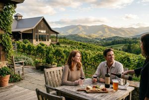 Discover Sotrio Vineyards — Wine, Craft Beer & Blue Ridge Views in Ronda NC