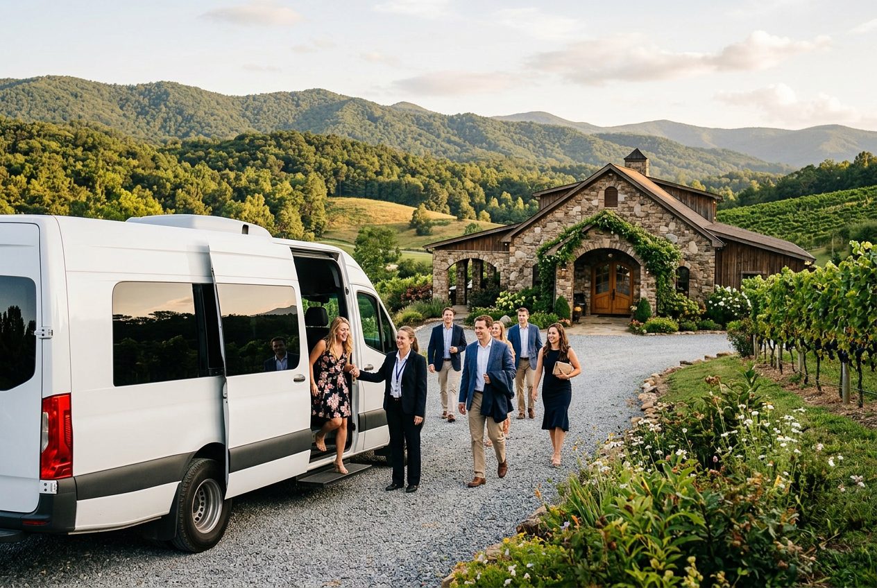 Elkin Creek Vineyard: Award-Winning Wines, Stunning Weddings & Your Transportation Guide - Ashe County Livery