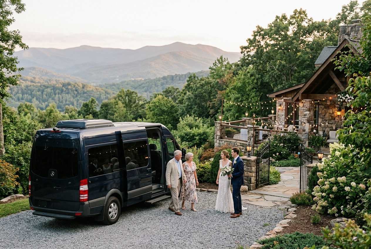 Inn at Crestwood Wedding Shuttle Guide — Boone NC