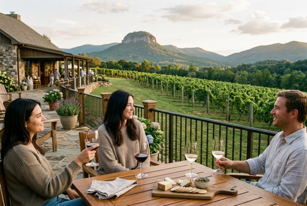 Midnight Magdalena Vineyards: Small-Batch Dry Wines with a Heartfelt Story - Ashe County Livery blog image