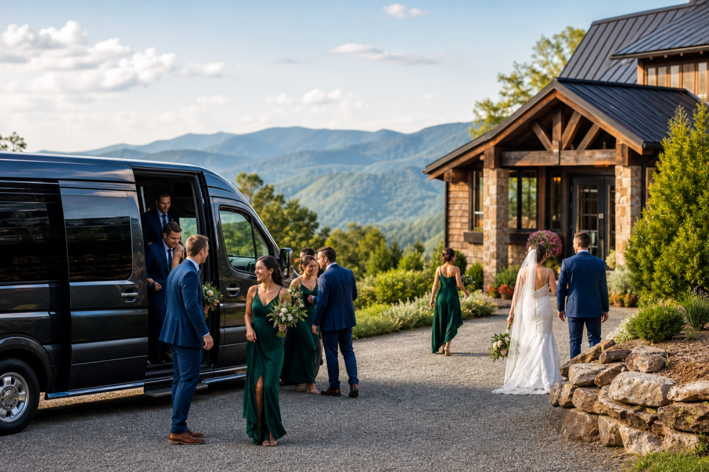 Roaring Gap Club Wedding Transportation — NC Foothills Venue Guide - Ashe County Livery blog image