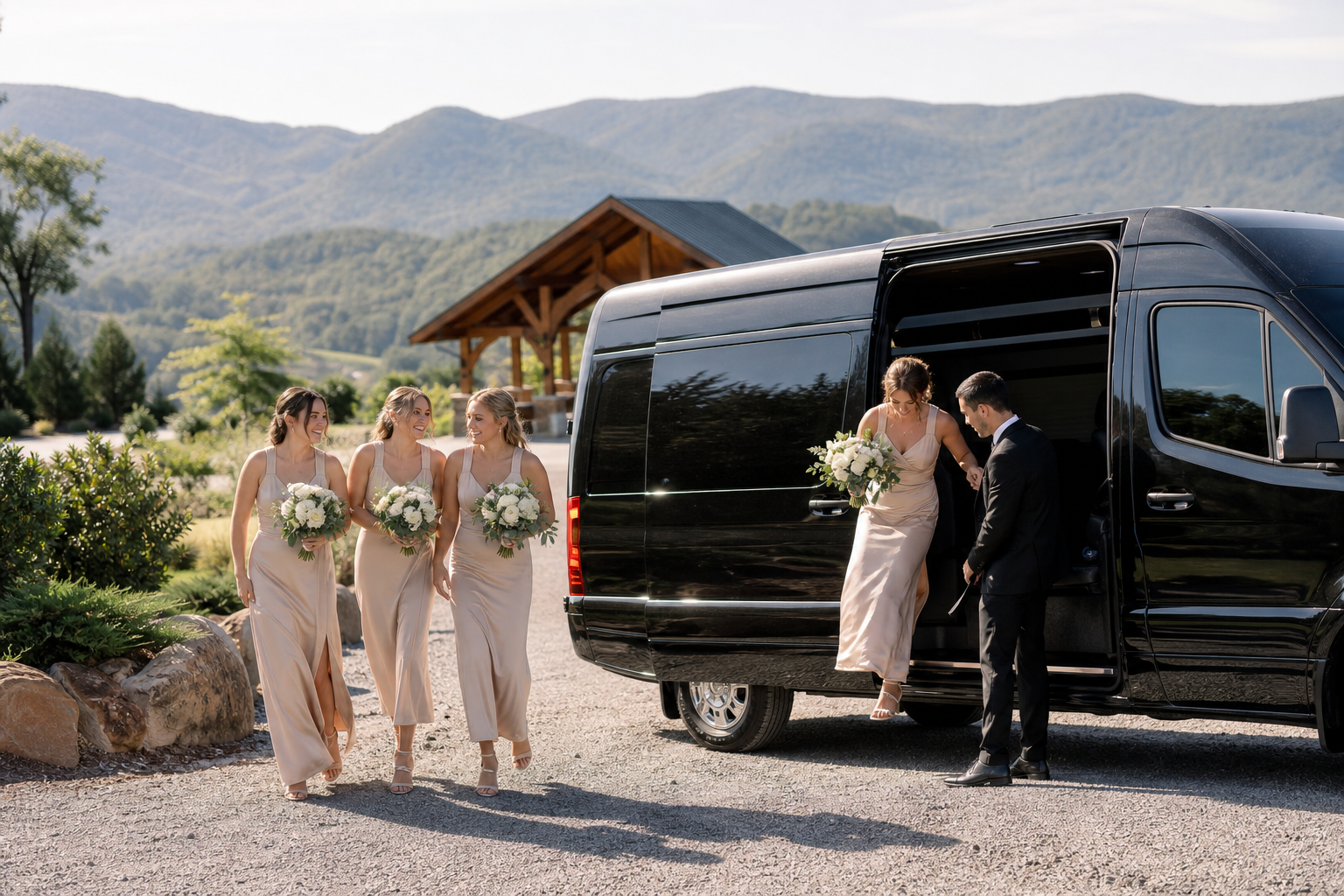 The Shiloh Wedding Transportation Guide — Lowgap NC Mountain Venue