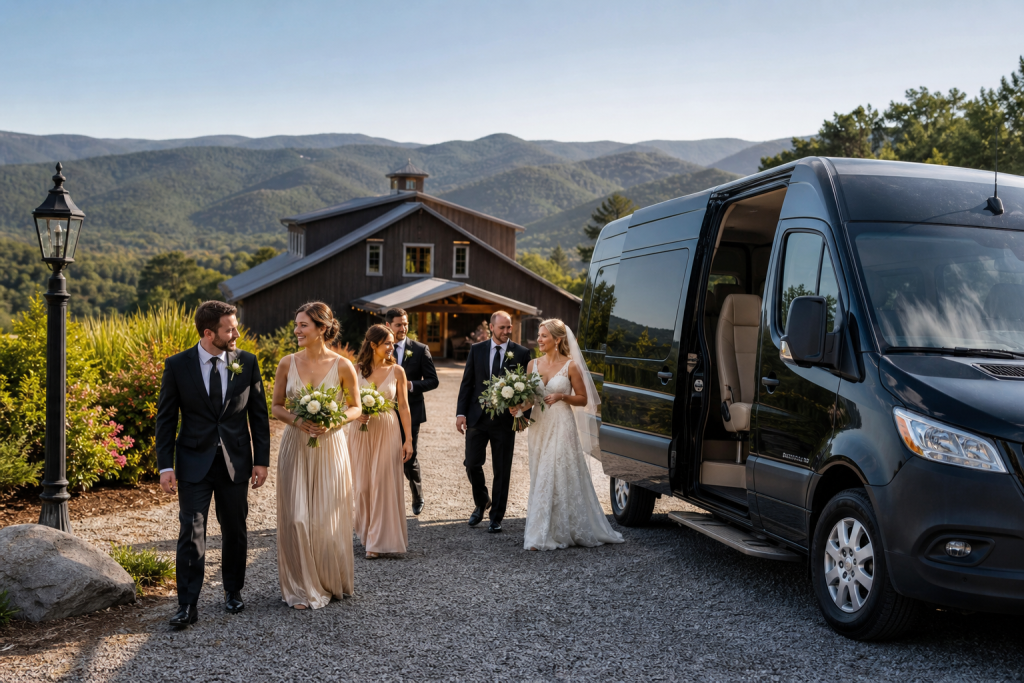 Wedding Transportation Guide: Hemlock Barn in West Jefferson, NC - Ashe County Livery blog image