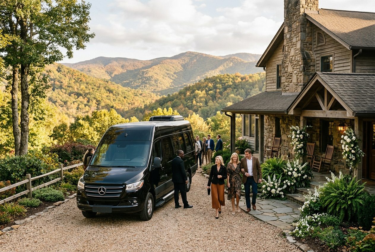 Wedding Transportation Guide: Lovill House Inn in Boone, NC