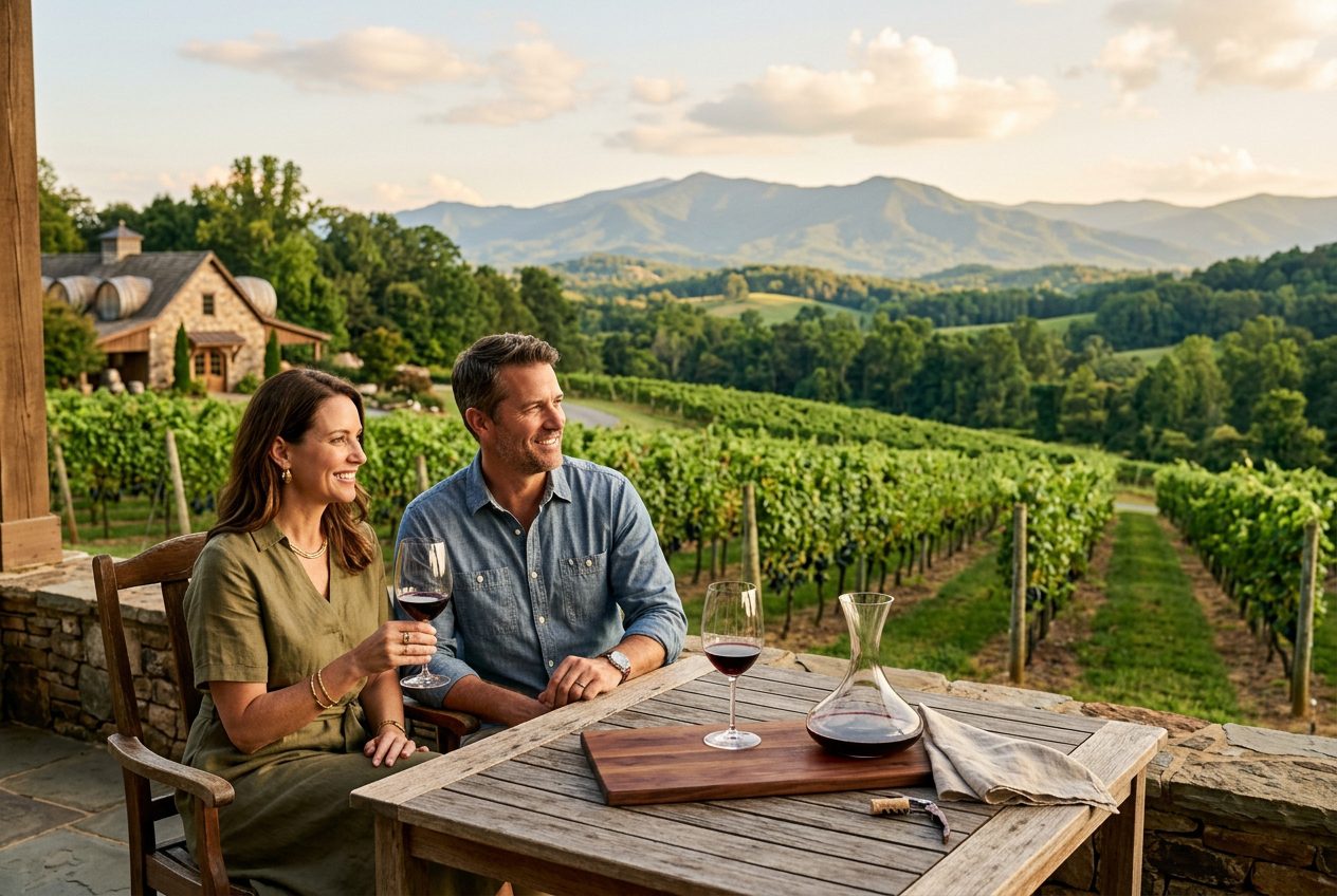 Wedding Transportation Guide: Sky Retreat on the Blue Ridge Parkway