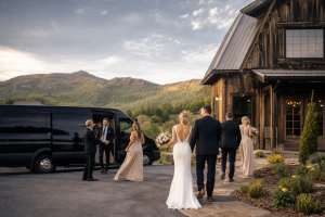 Wedding Transportation Guide: The Barn at Cornerstone in Banner Elk, NC