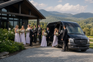 Wedding Transportation Guide: The Studio at Valle View, NC