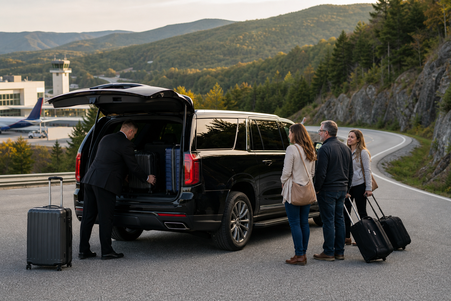 Why Large Groups Should Skip Uber from Charlotte Airport to the NC Mountains
